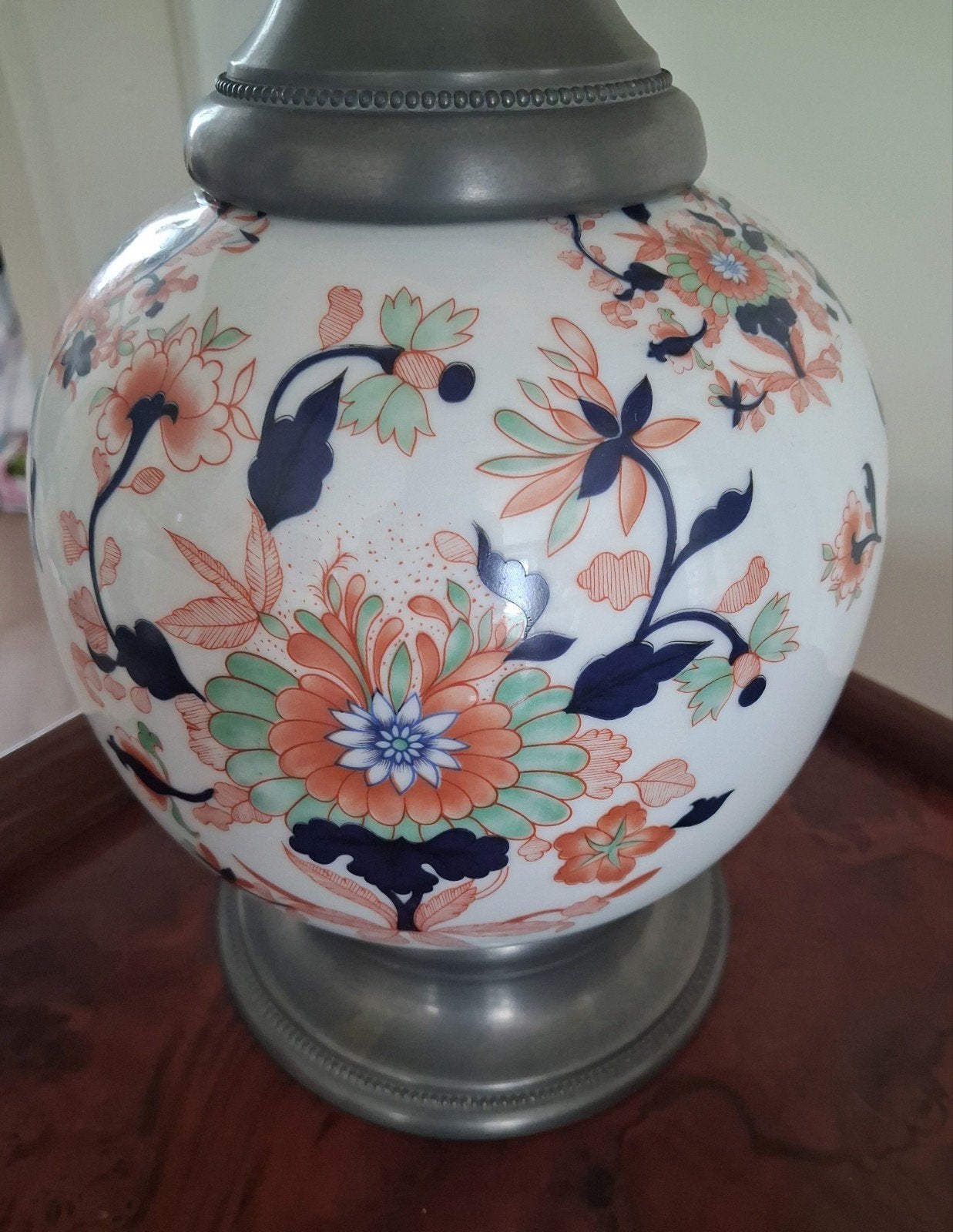 Vintage Limoges Porseleinen Tafellamp – Ulysse pour Chanill, Ophalen of Verzenden