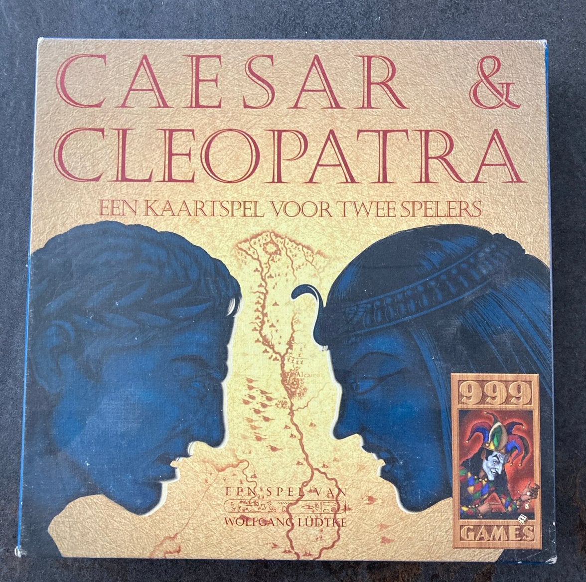 Caesar & Cleopatra: Een Kaartspel voor Twee Spelers, Een of twee spelers, Ophalen of Verzenden, Zo goed als nieuw