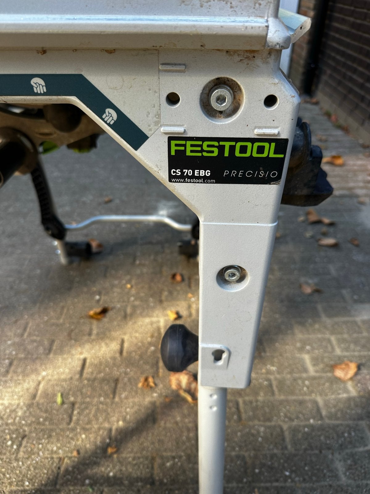 Festool CS 70 EBG Precisio Tafelzaag, Ophalen, Gebruikt, Cirkelzaag, 70 mm of meer