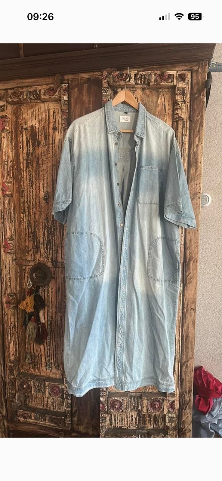 Norah jeans jas 46, Blauw, Maat 46/48 (XL) of groter, Nieuw, Ophalen of Verzenden