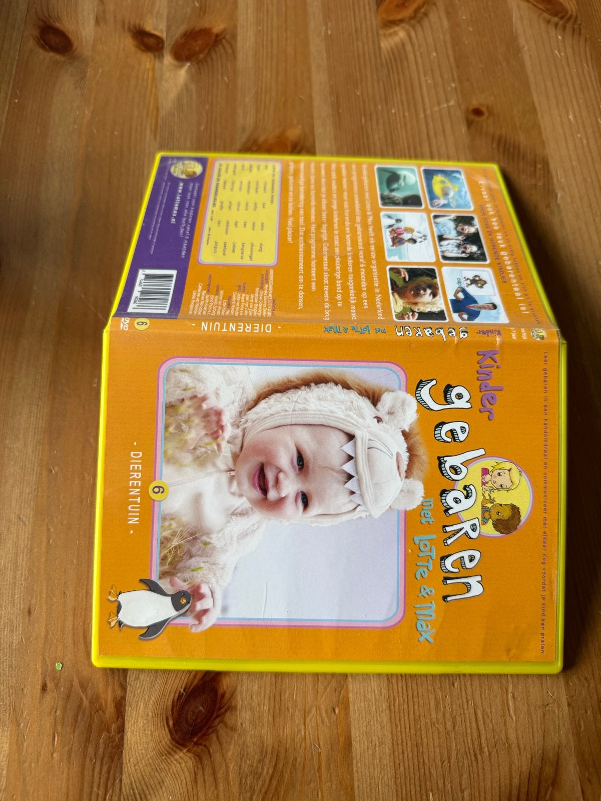 Kinder Gebaren met Lotte & Max - Dieren DVD 6, Gebruikt, Verzenden, Alle leeftijden, Nederlands