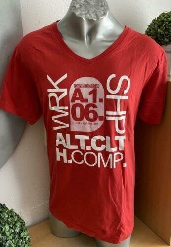 Angelo Litrico shirt maat XL NIEUW [vm], Ophalen of Verzenden, Nieuw, Maat 56/58 (XL), Rood