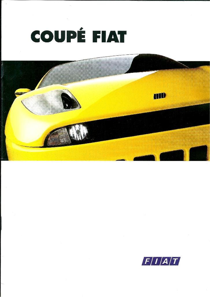 Brochure Coupe Fiat 1994, Ophalen of Verzenden, Gelezen, Overige merken