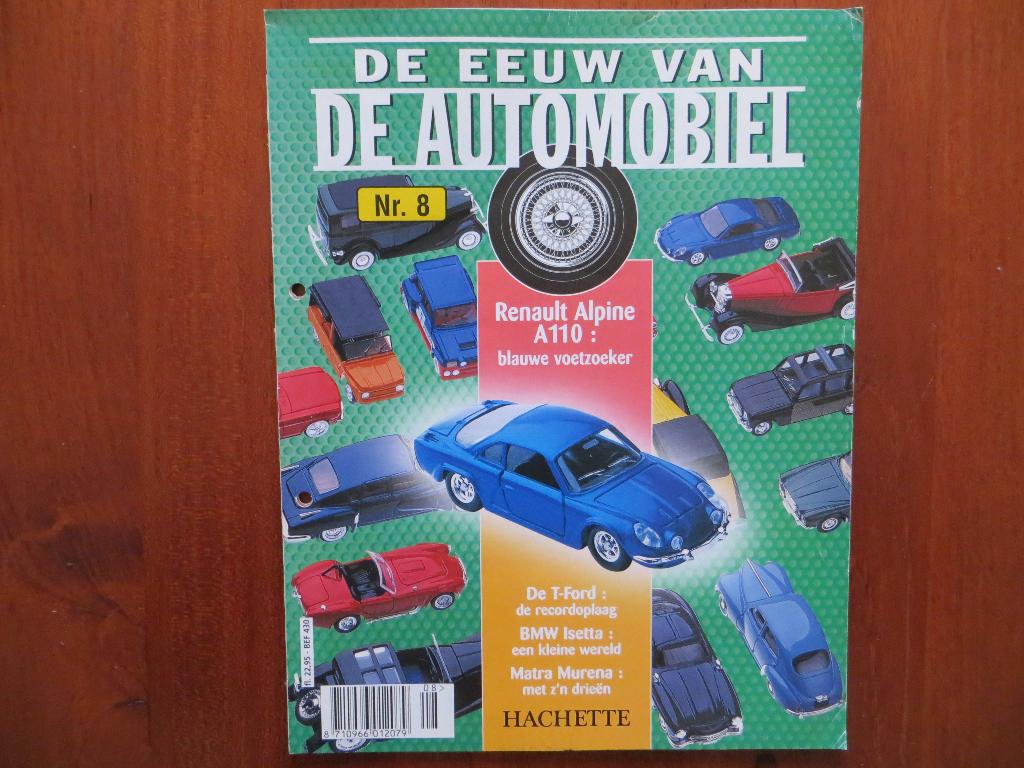 De eeuw van de Automobiel (dl 8) Alpine A110, Murena, Isetta, Ophalen of Verzenden, Zo goed als nieuw, Ford