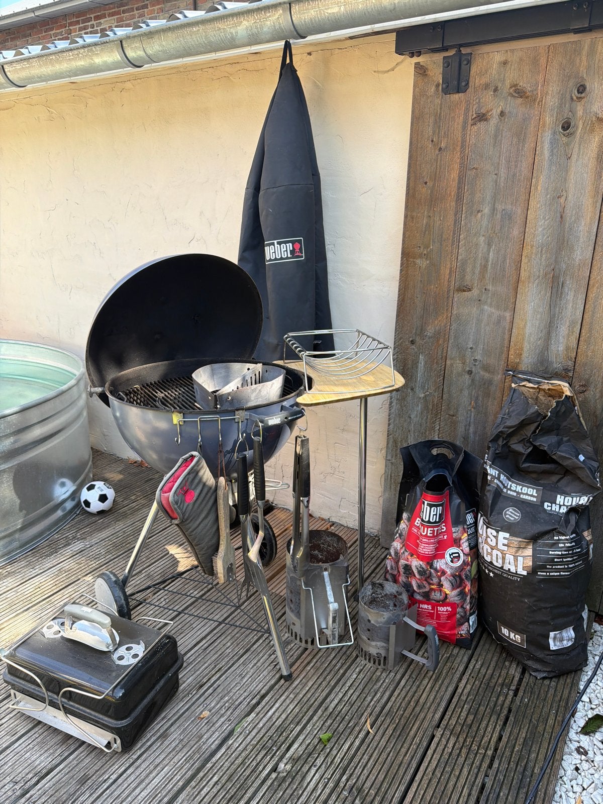 Complete Weber BBQ set - Master-Touch GBS E-5750, Ophalen, Gebruikt
