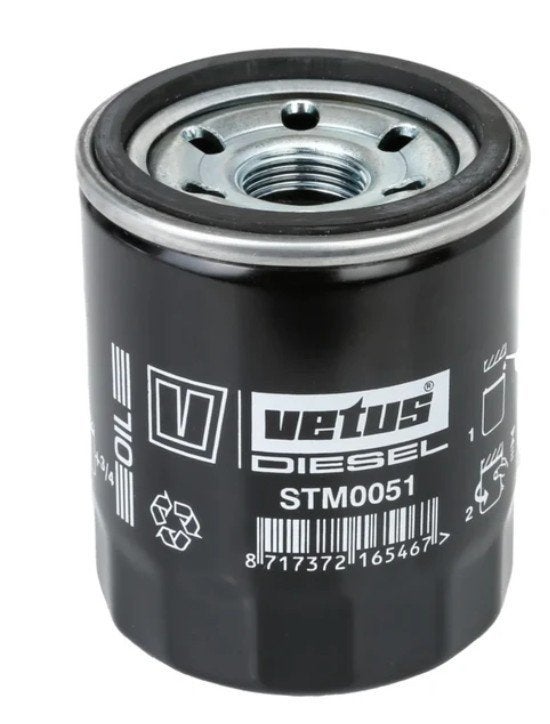 2 x Vetus M2 M3 M4 Oliefilter - STM0051, Ophalen of Verzenden, Nieuw, Lijn of Blok