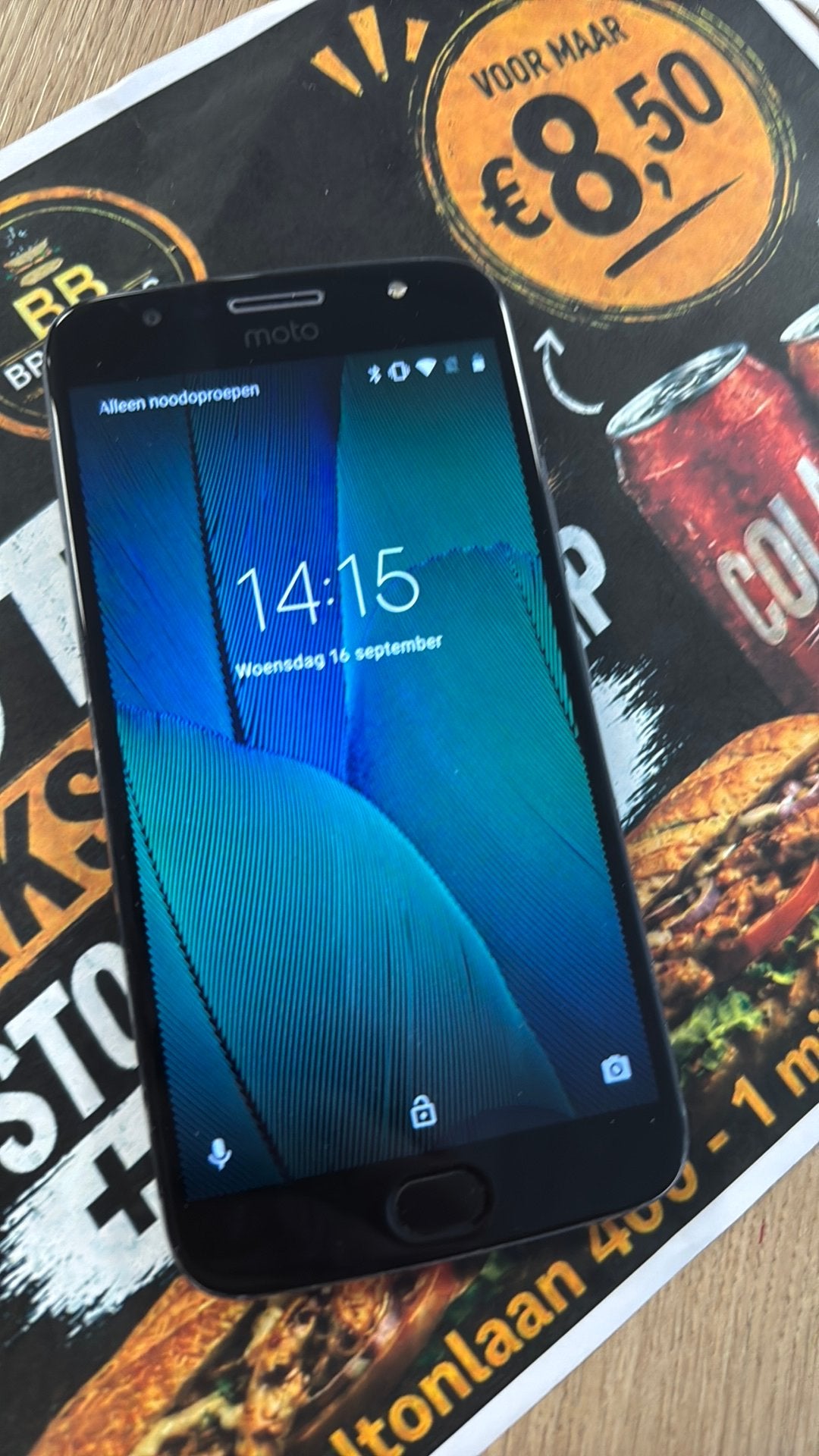 Te koop motorola in top conditie, Ophalen of Verzenden, Zo goed als nieuw, 6 megapixel of meer, Zwart