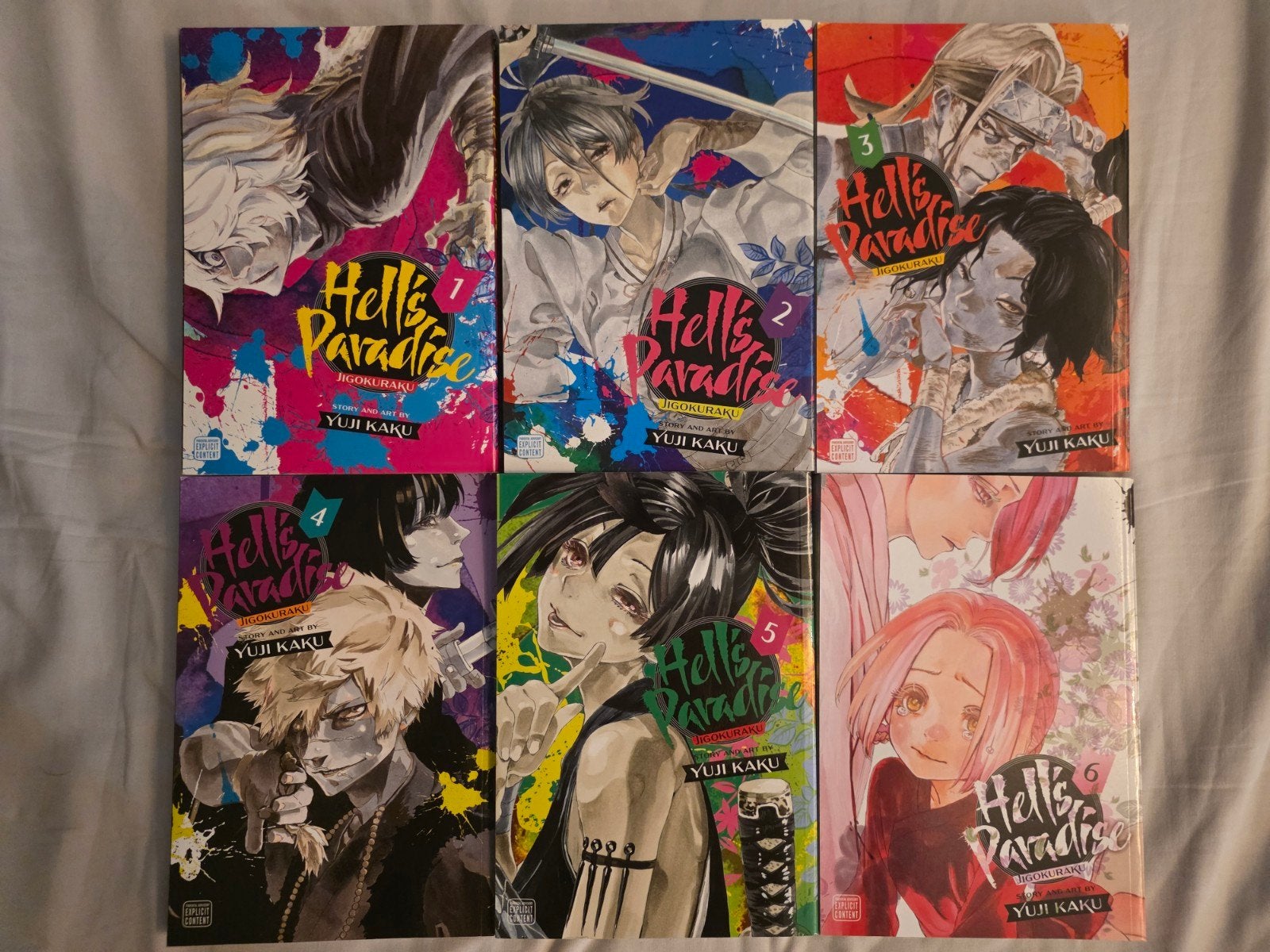 Hell's Paradise manga (vol 1-13) complete serie - Ophalen, Boeken, Complete serie of reeks, Ophalen, Zo goed als nieuw