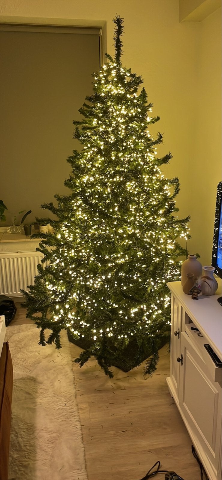 Kunst kerstboom 210 cm, Ophalen, Gebruikt