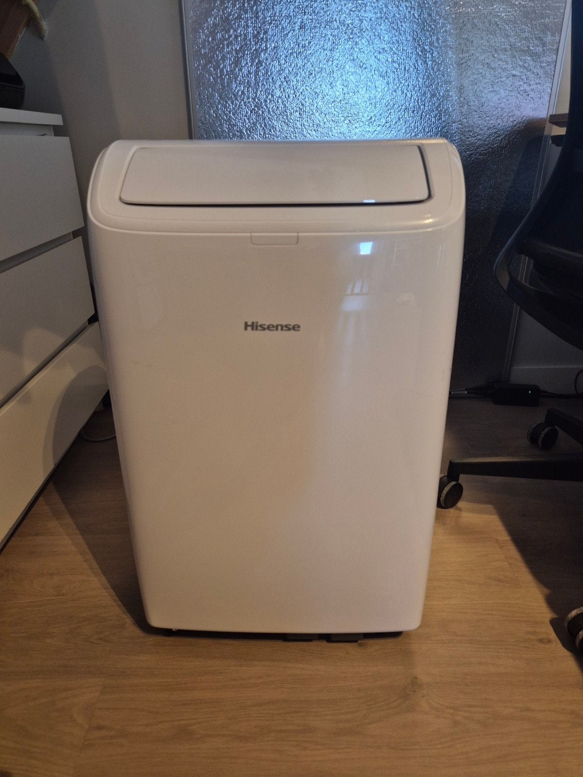 Mobiele airco r290 3,5 kW Hisense - koelt en verwarmt, Ophalen, Minder dan 60 m³, 3 snelheden of meer, Afstandsbediening