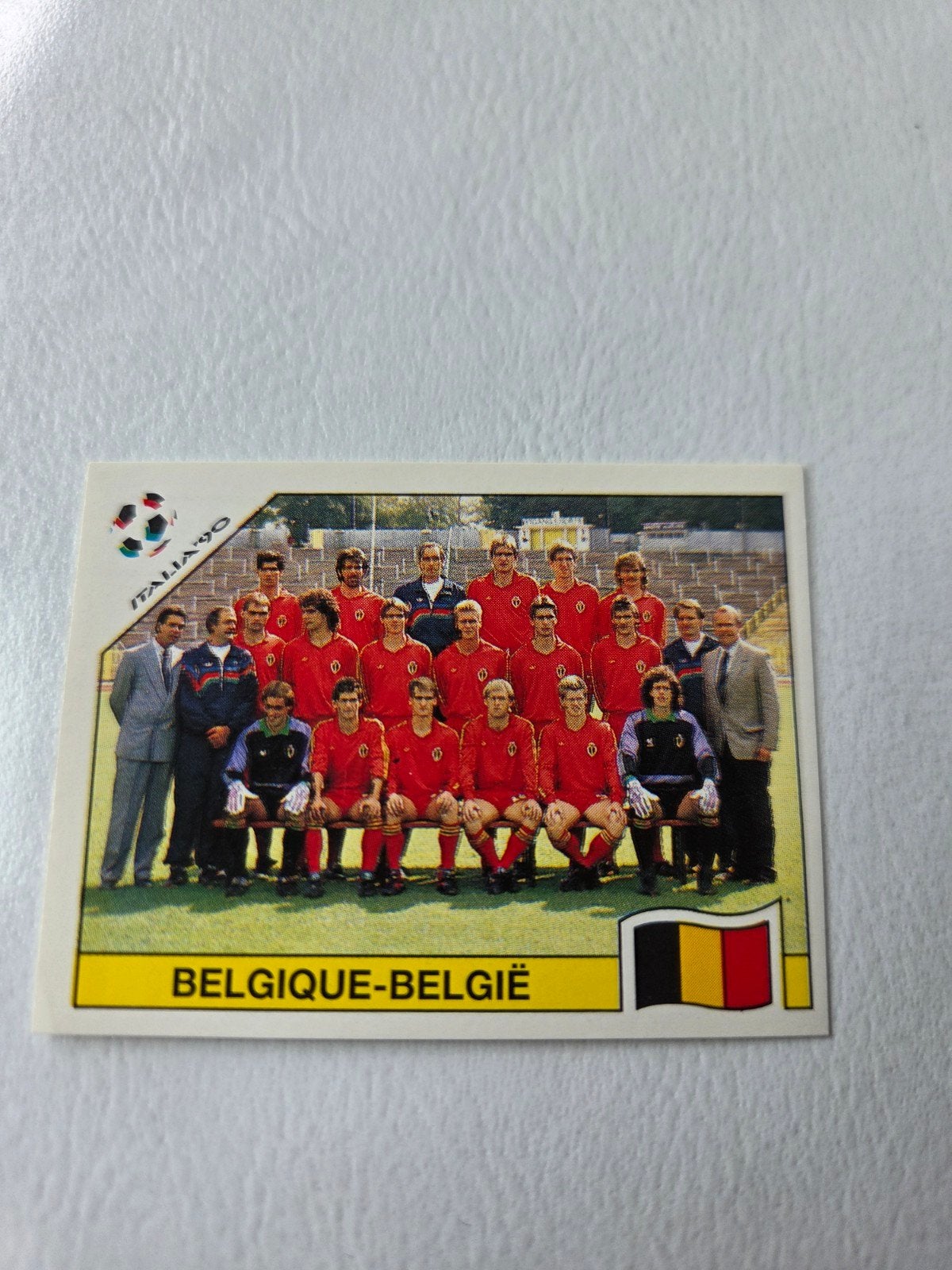 Panini WK 90, Ophalen of Verzenden, Zo goed als nieuw, Sticker
