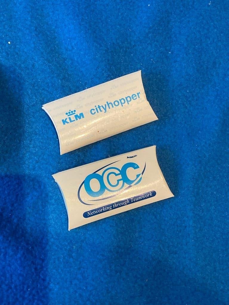 KLM Cityhopper en OCC Pepermuntdoosjes (2 stuks), Ophalen of Verzenden, Nieuw, Overige typen