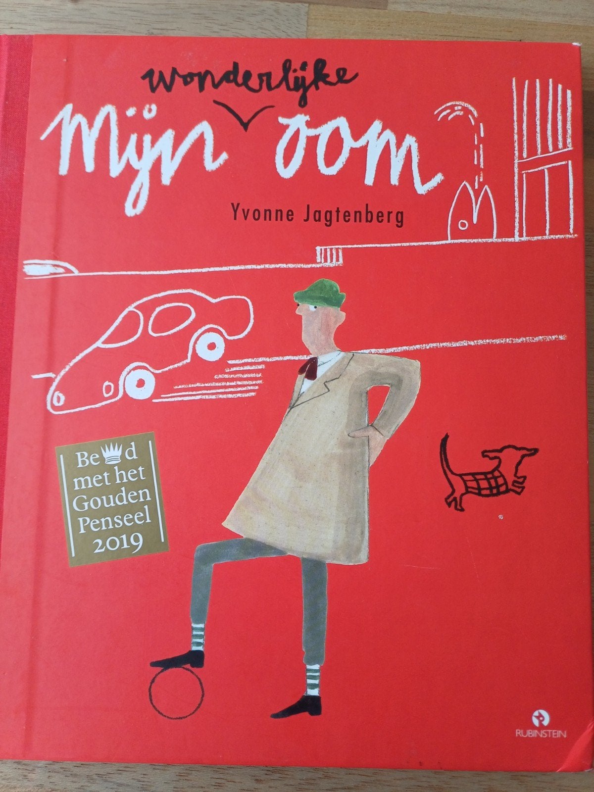 Yvonne Jagtenberg - Mijn wonderlijke oom, Boeken, Prentenboeken en Plaatjesalbums, Ophalen of Verzenden, Zo goed als nieuw, Yvonne Jagtenberg