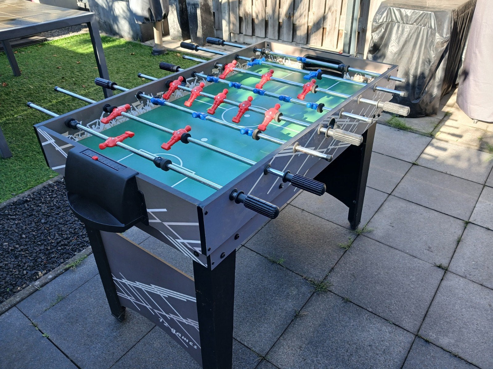 12-in-1 Multi-game Tafel: Biljart, Tafeltennis, Airhockey, T, Een of twee spelers, Ophalen, Gebruikt