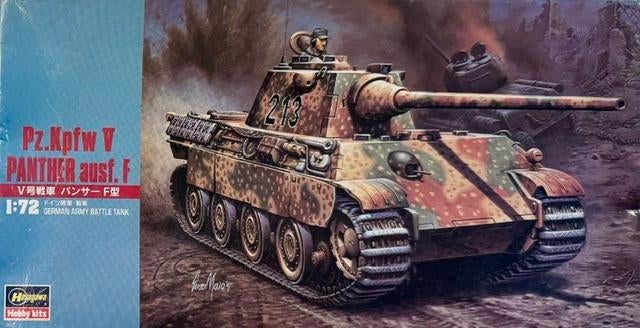 Coelianmodels, Hasegawa 31140, Panther Ausf F, 1/72, € 16,99, Overige merken, Nieuw, Ophalen of Verzenden, Tank