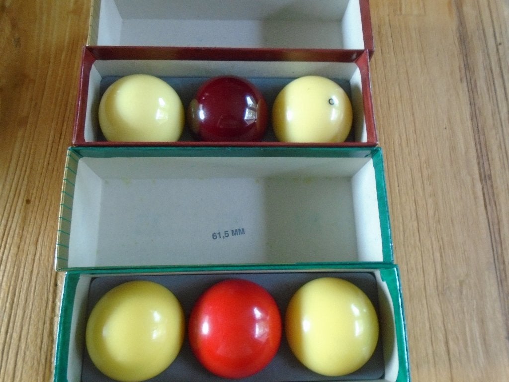 Biljartbal, biljart ballen, ballen, biljart., Ophalen, Gebruikt, Keu of Ballen