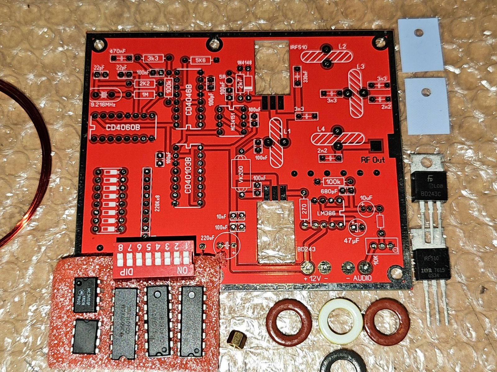 AM zender 10 watt Middengolf PLL, Ophalen of Verzenden, Zender