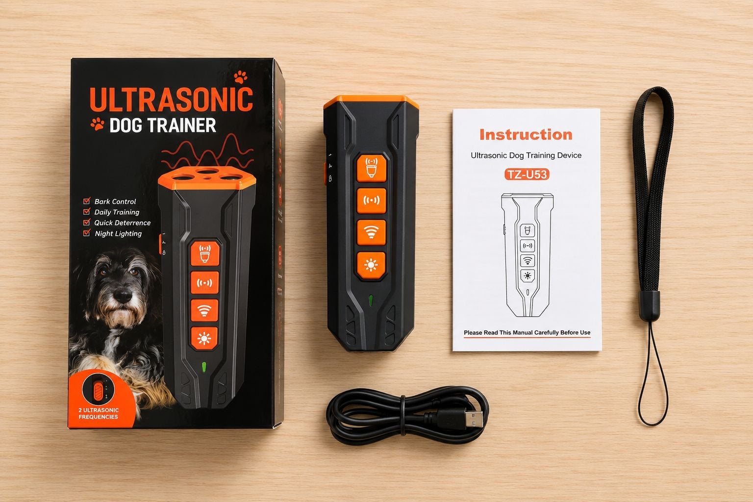 Nieuwe Ultrasonic Dog Trainer – Oplaadbaar, Dieren en Toebehoren, Nieuw, Ophalen of Verzenden, TIZE INTERNATIONAL CO LIMITED, Sales15@tize.com.cn