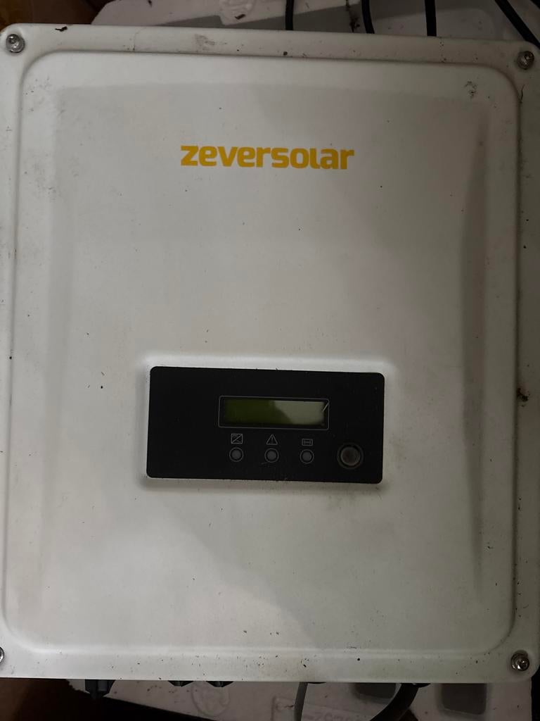 ZeverSolar Zeverlution 3680 omvormer, Ophalen of Verzenden, Zo goed als nieuw