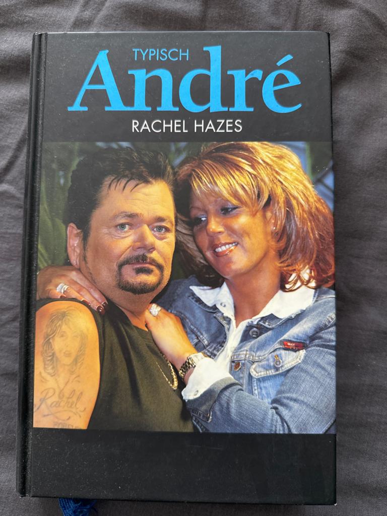 Typisch André - Rachel Hazes (Biografie), Boeken, Biografieën, Ophalen of Verzenden, Zo goed als nieuw, Overige
