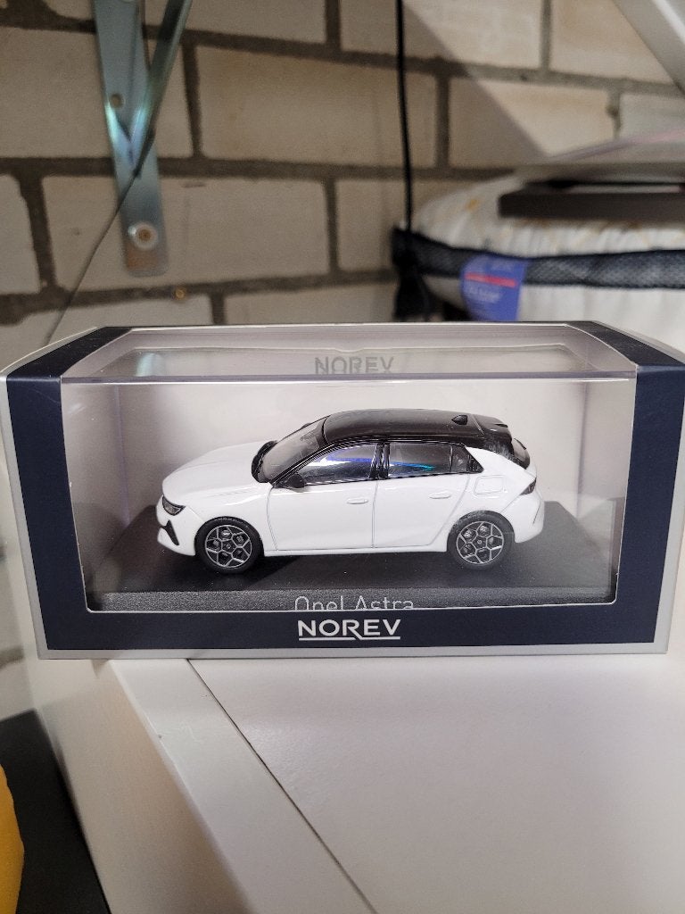 Opel Astra 2022 Arctic White 1:43 Norev, Ophalen of Verzenden, Nieuw, Auto, Norev