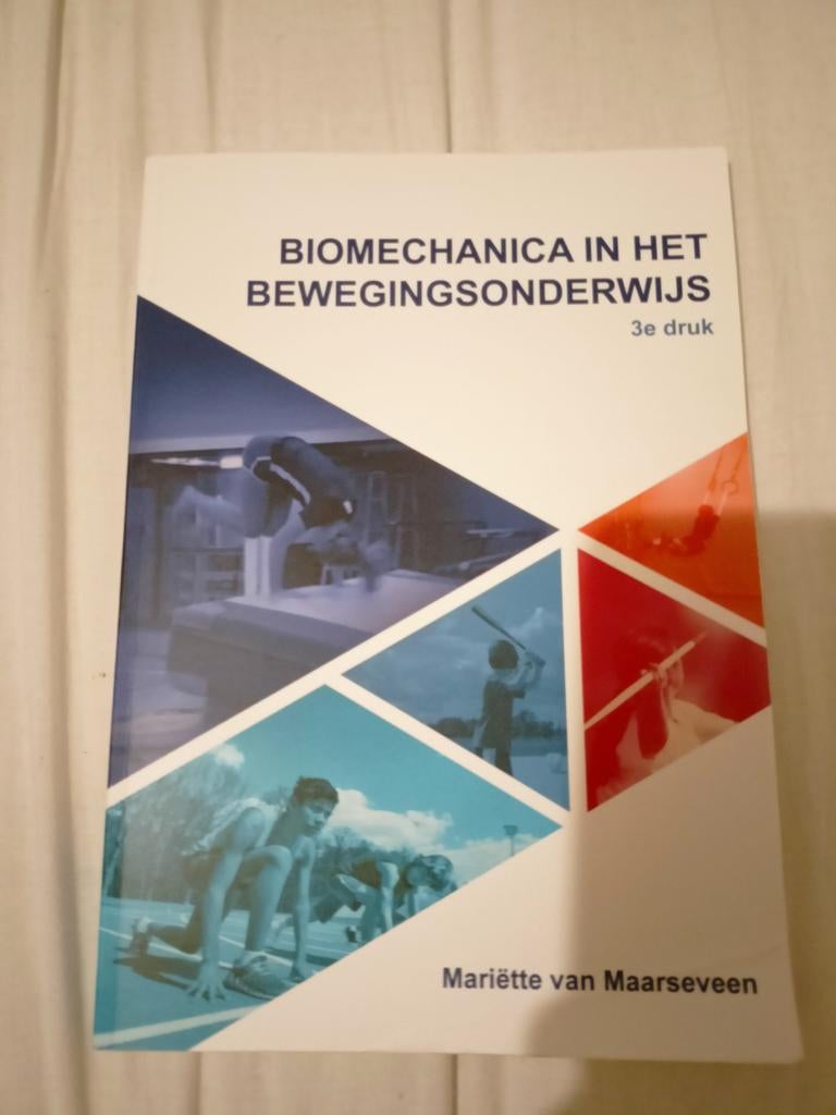 Biomechanica in het Bewegingsonderwijs, Mariëtte van Maarseveen, Ophalen of Verzenden, Zo goed als nieuw, Nederlands