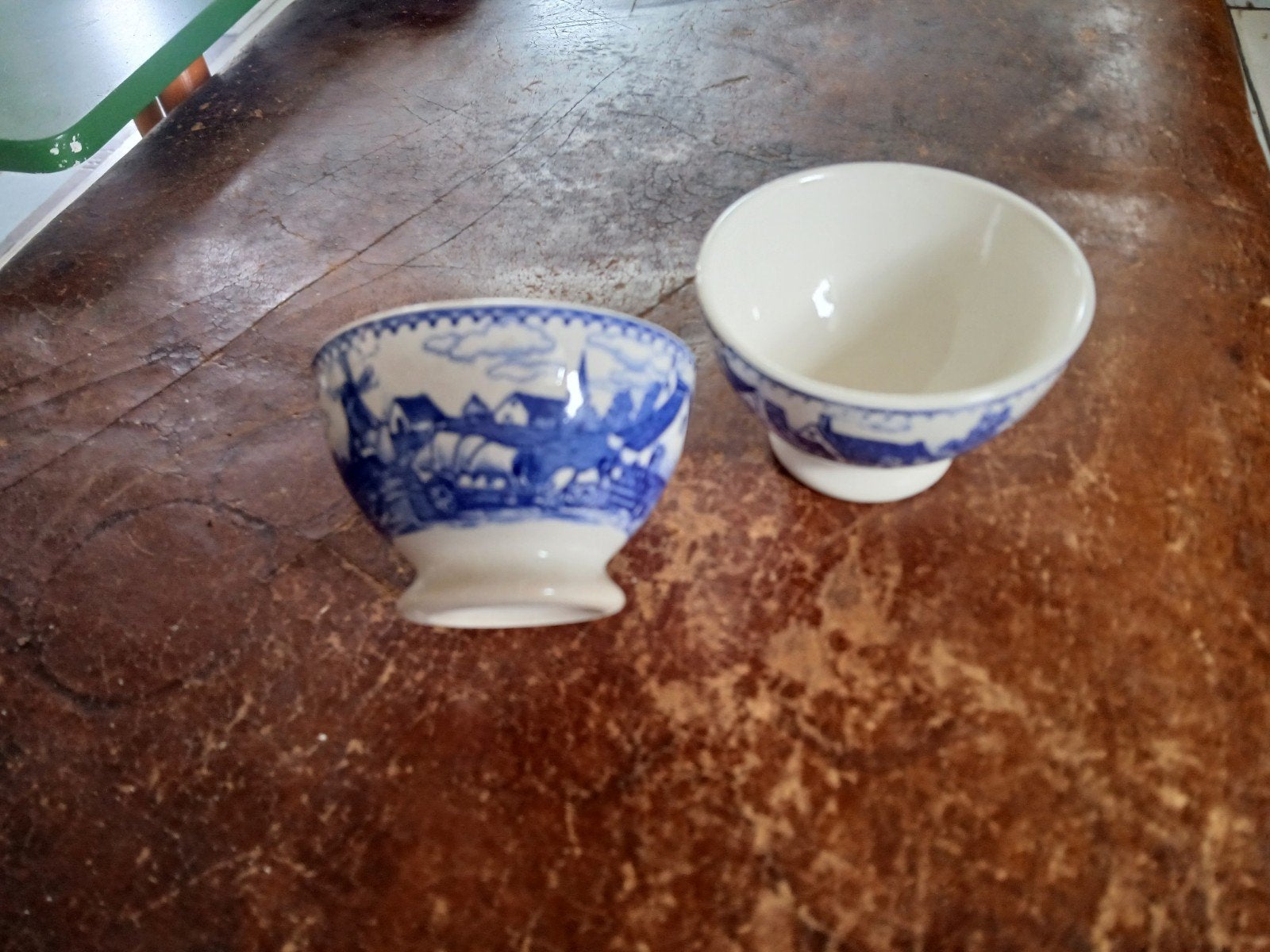 Set van 2 Vintage BFK Made in Belgium kommetjes, Antiek en Kunst, Ophalen of Verzenden