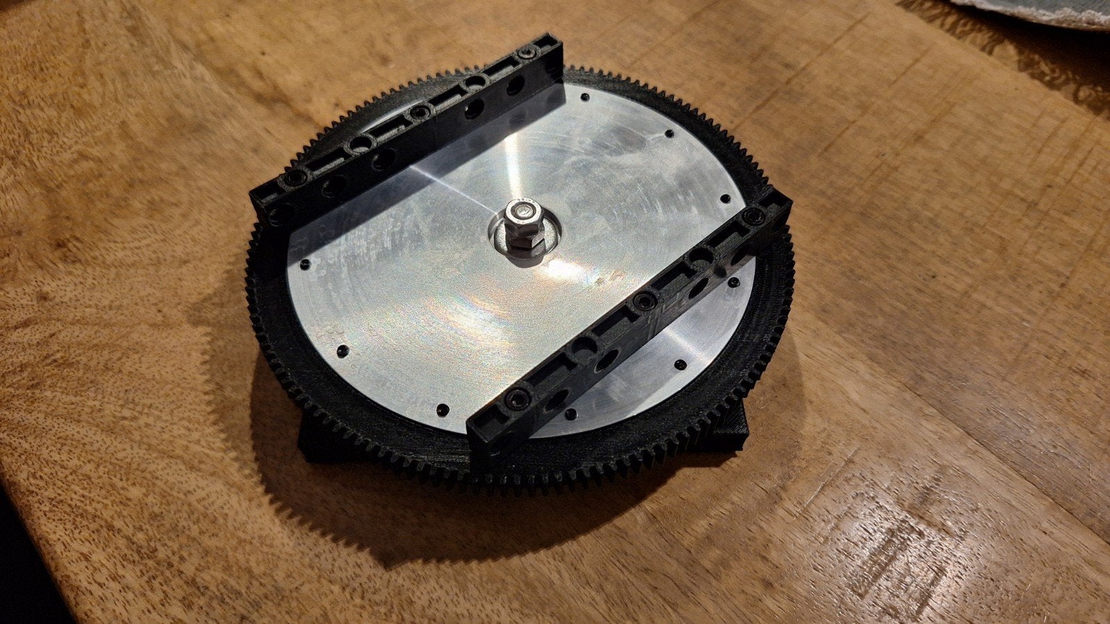Draaikrans voor LEGO MOC kraanmodellen - Aluminium/Lagers, Ophalen of Verzenden