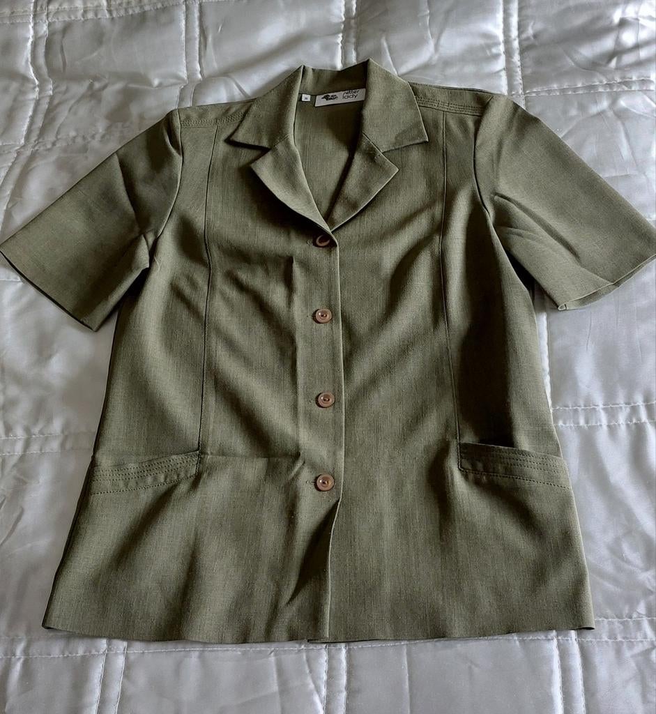 Groen jasje en rok 36/38 Setter lady, Kleding | Dames, Ophalen of Verzenden, Zo goed als nieuw, Maat 36 (S), Groen