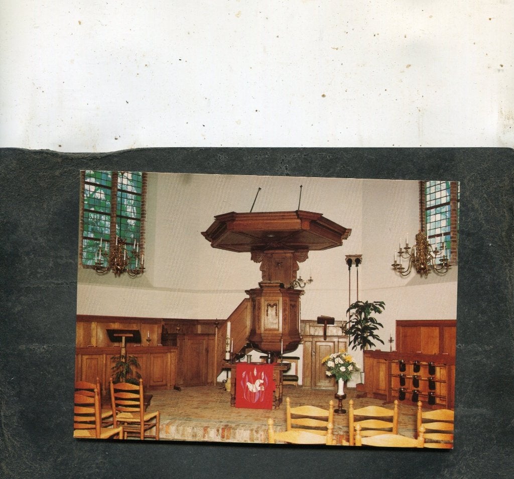 Ansicht Westerbork - Interieur Ned. Herv. Kerk, Verzenden, 1980 tot heden, Ongelopen