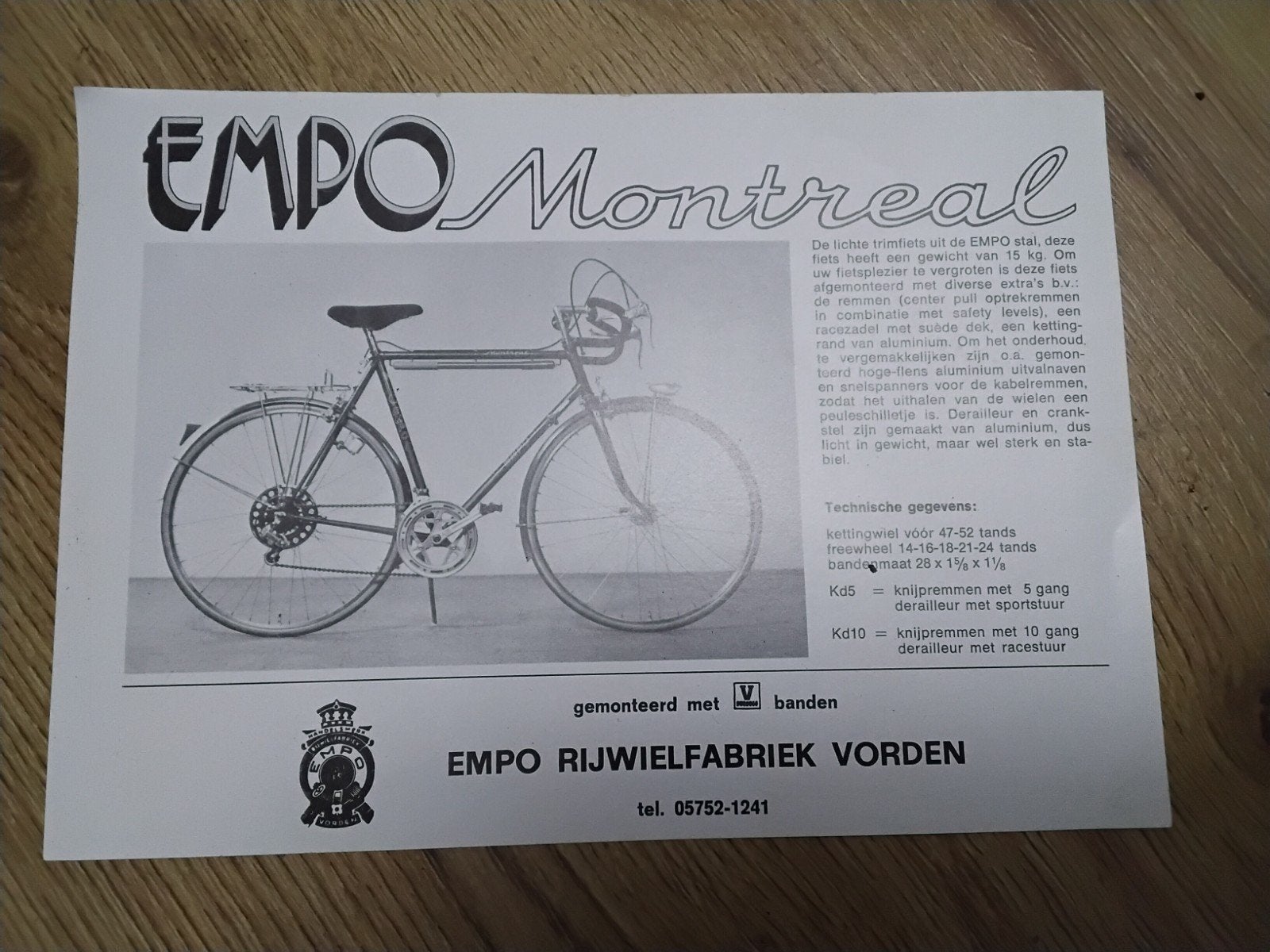 EMPO MONTREAL, Ophalen of Verzenden