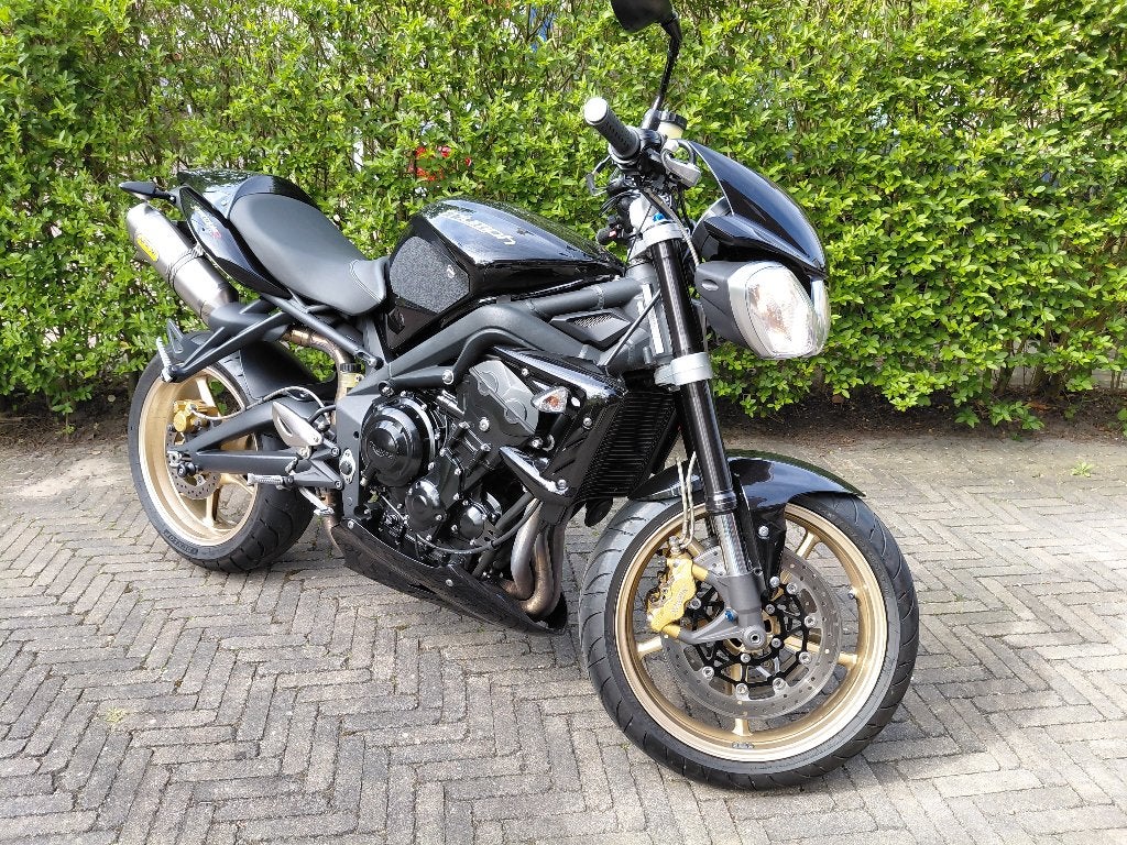 Triumph Street Triple 675 R 2012 Dealeronderhouden NL-motor, Motoren, 675 cc, Sportuitlaat, Occasion, Motorrijbewijs A