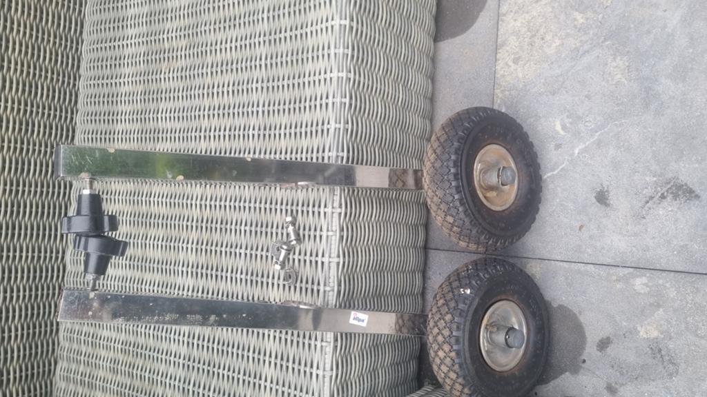 Strandwiel voor rubberboot, Watersport en Boten, Accessoires en Onderhoud, Ophalen of Verzenden, Overige typen
