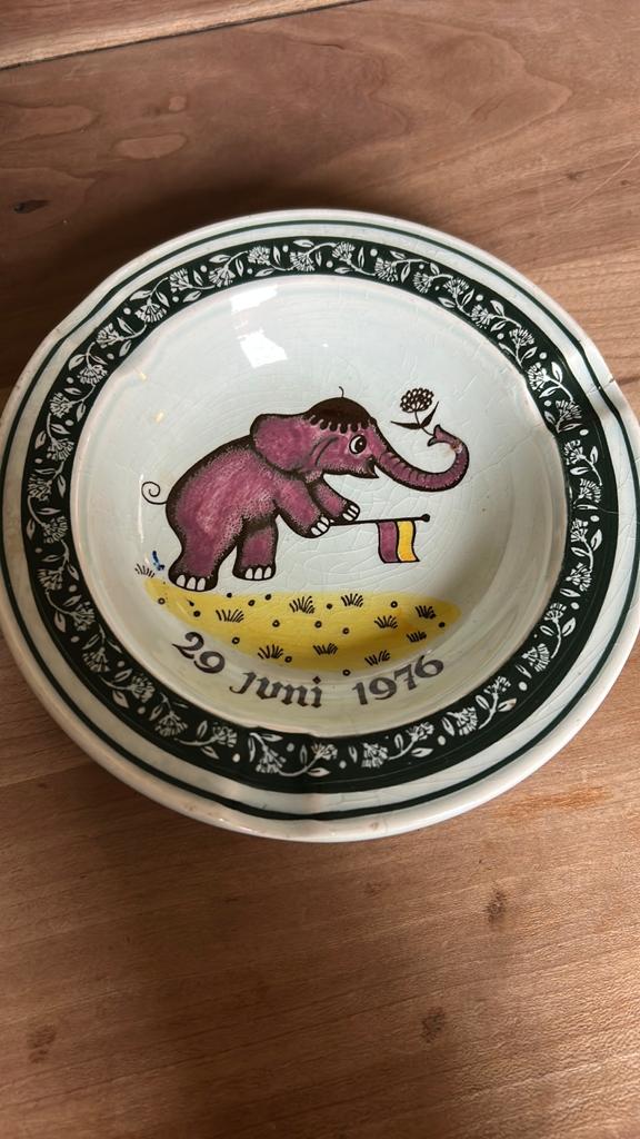 Vintage Chemkefa Berg en Terblijt keramiek asbakje, Ophalen of Verzenden