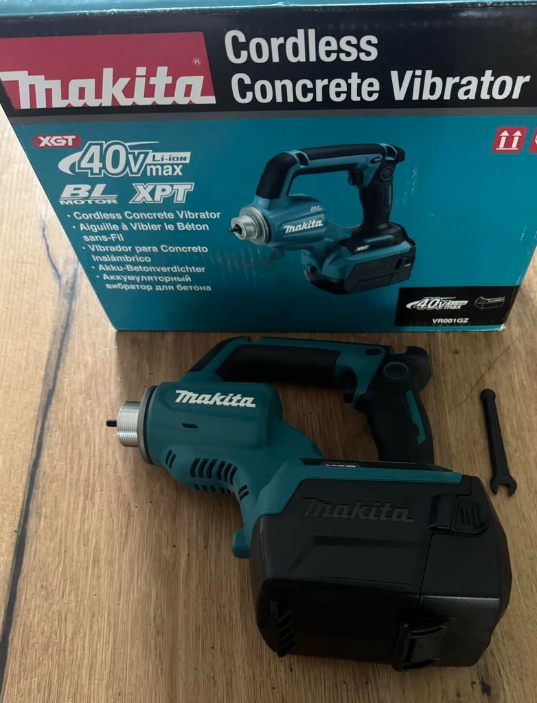 Makita VR001GZ Accu Betontrilnaald 40V XGT, Ophalen of Verzenden, Nieuw