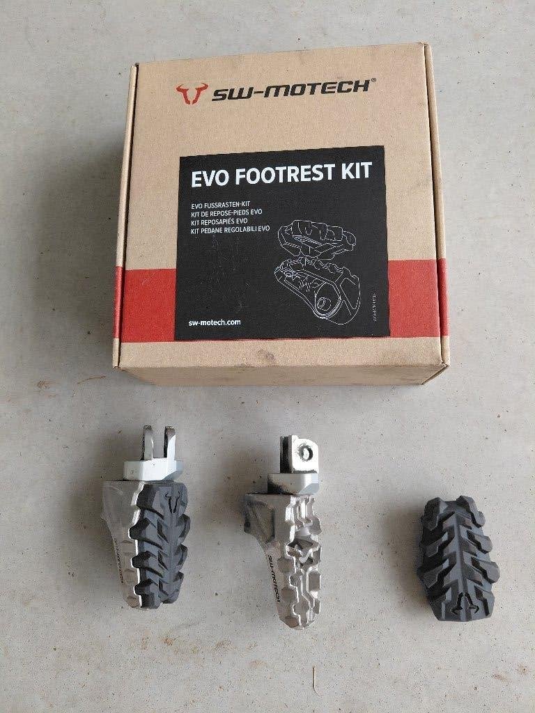 Voetsteunen SW-Motech, Motoren, Ophalen, Gebruikt