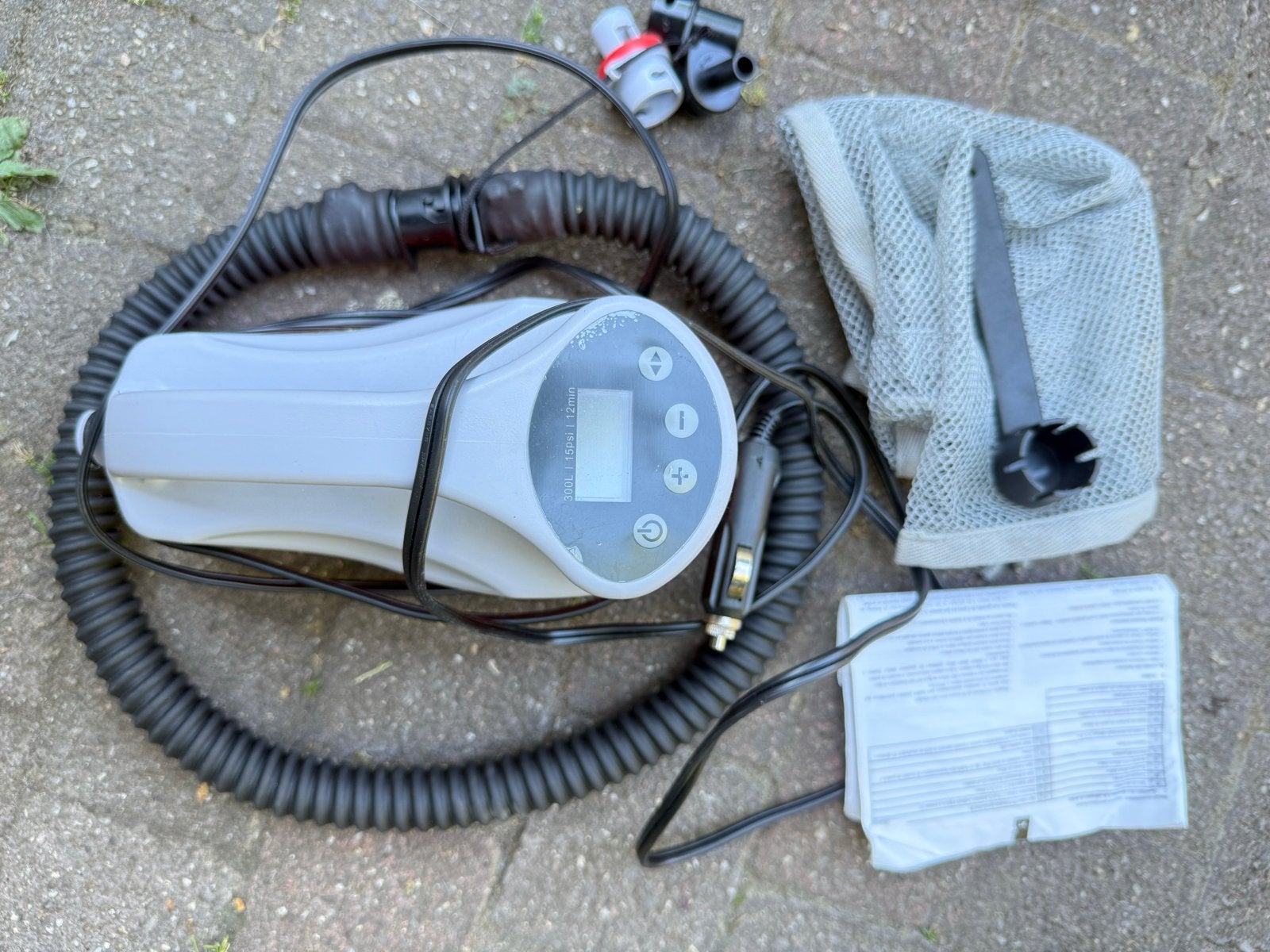 ITIWIT SUP-board met peddel en elektrische pomp, Ophalen of Verzenden, Gebruikt, SUP-boards