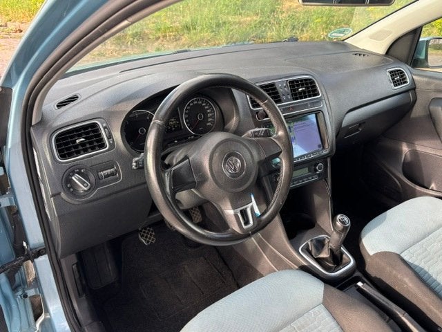 Volkswagen Polo 1.2 TDI BlueMotion Comfortline ECC Android E, Auto's, Voorwielaandrijving, Euro 5, Stof, Zwart