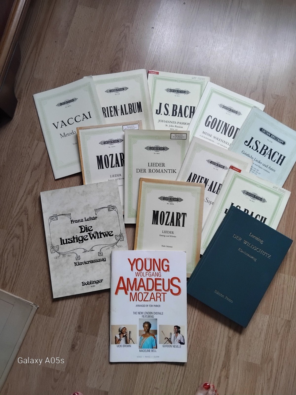 Diverse bladmuziek: Bach, Mozart, Gounod, Lehar en meer, Muziek en Instrumenten, Bladmuziek, Gebruikt, Klassiek, Ophalen of Verzenden