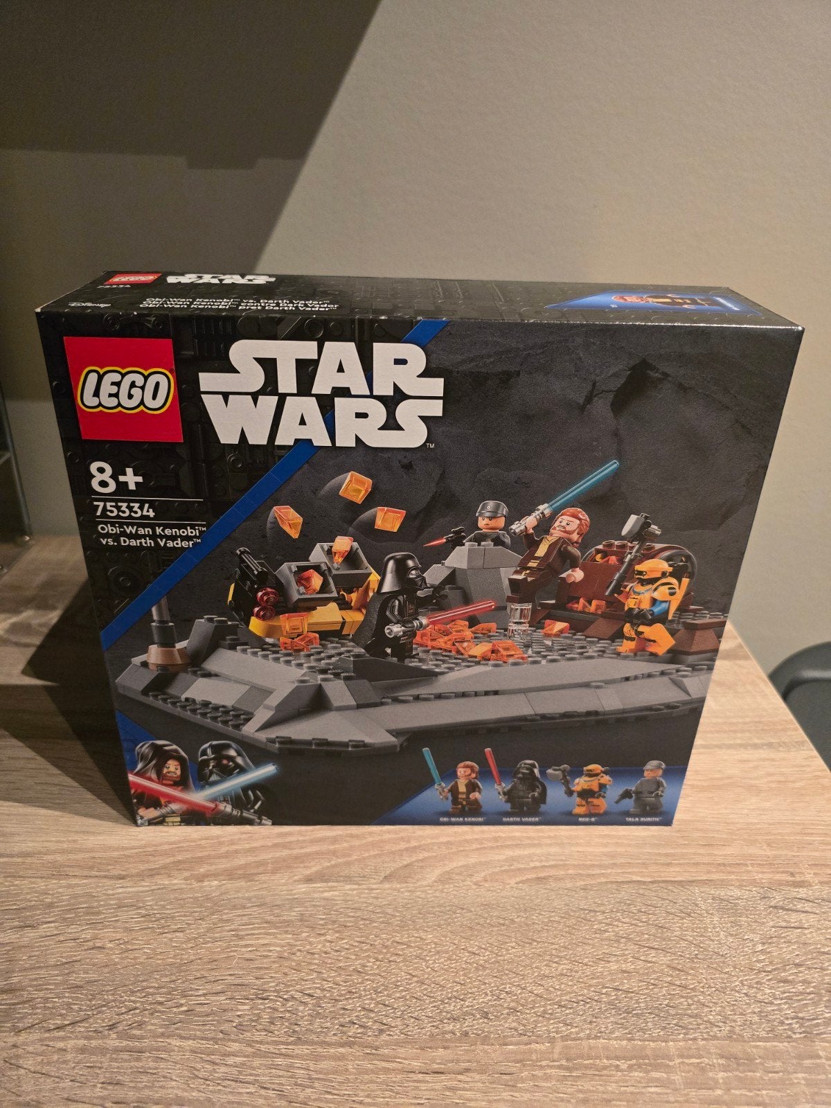 LEGO Star Wars 75334 Obi-Wan Kenobi vs. Darth Vader, Ophalen of Verzenden, Nieuw, Overige merken