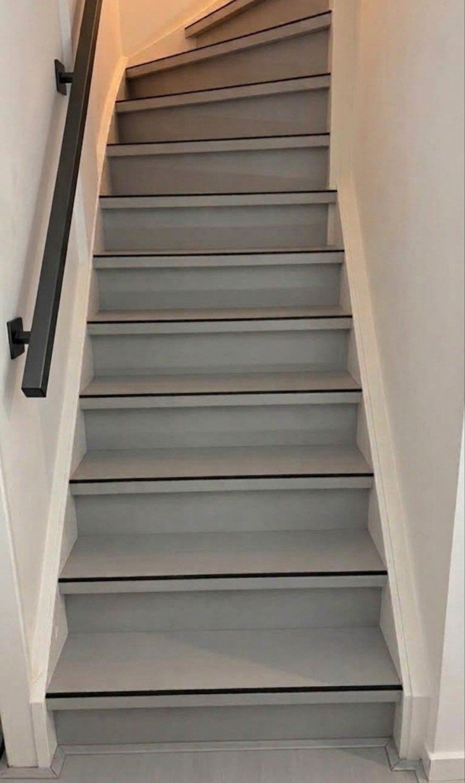 PVC vinyl traprenovatie eikenlook - Regio Deventer tot Ensch, Ophalen, Traprenovatie, Nieuw, Geel