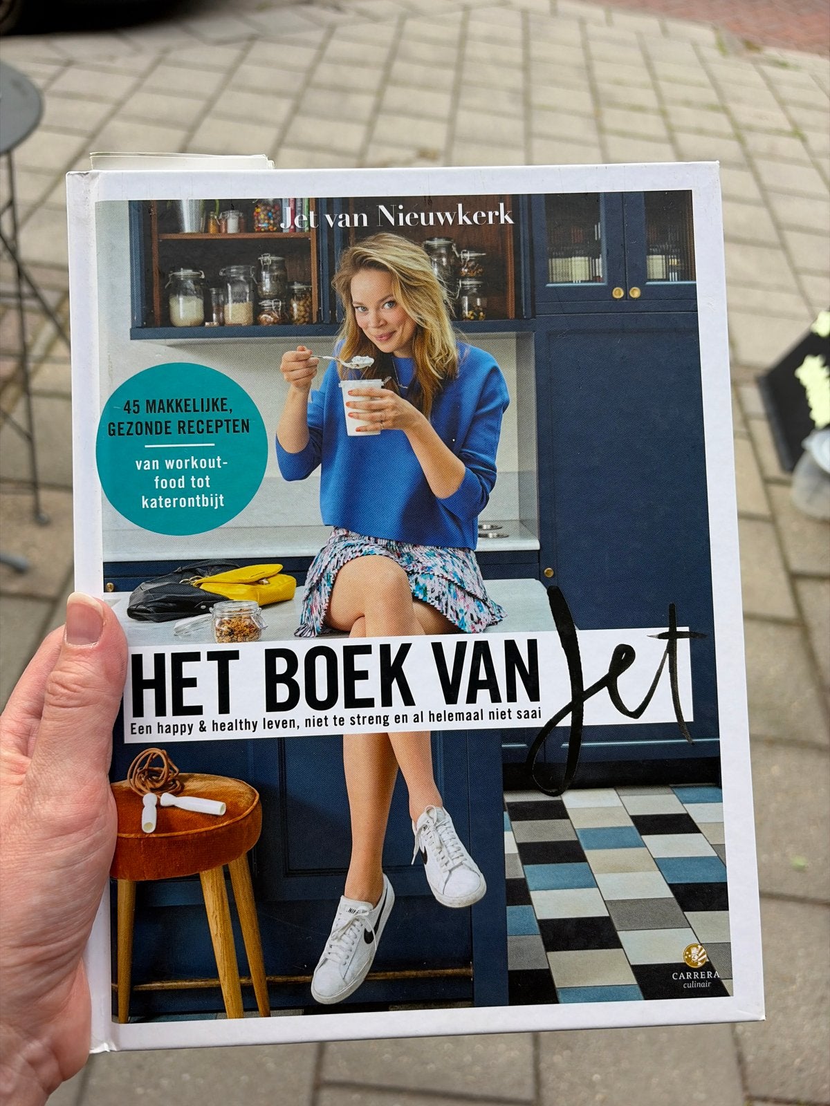 Het boek van Jet - Jet van Nieuwkerk (Gezond kookboek), Ophalen of Verzenden, Zo goed als nieuw, Dieet en Voeding