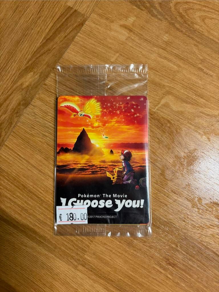 Pikachu I choose you sealed promo! Pokemon kaarten, Ophalen, Zo goed als nieuw
