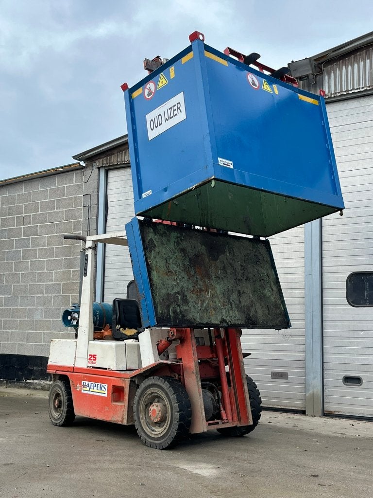 Grote bodemklepcontainer – kantelcontainer – onderlosser, Ophalen of Verzenden, Gebruikt