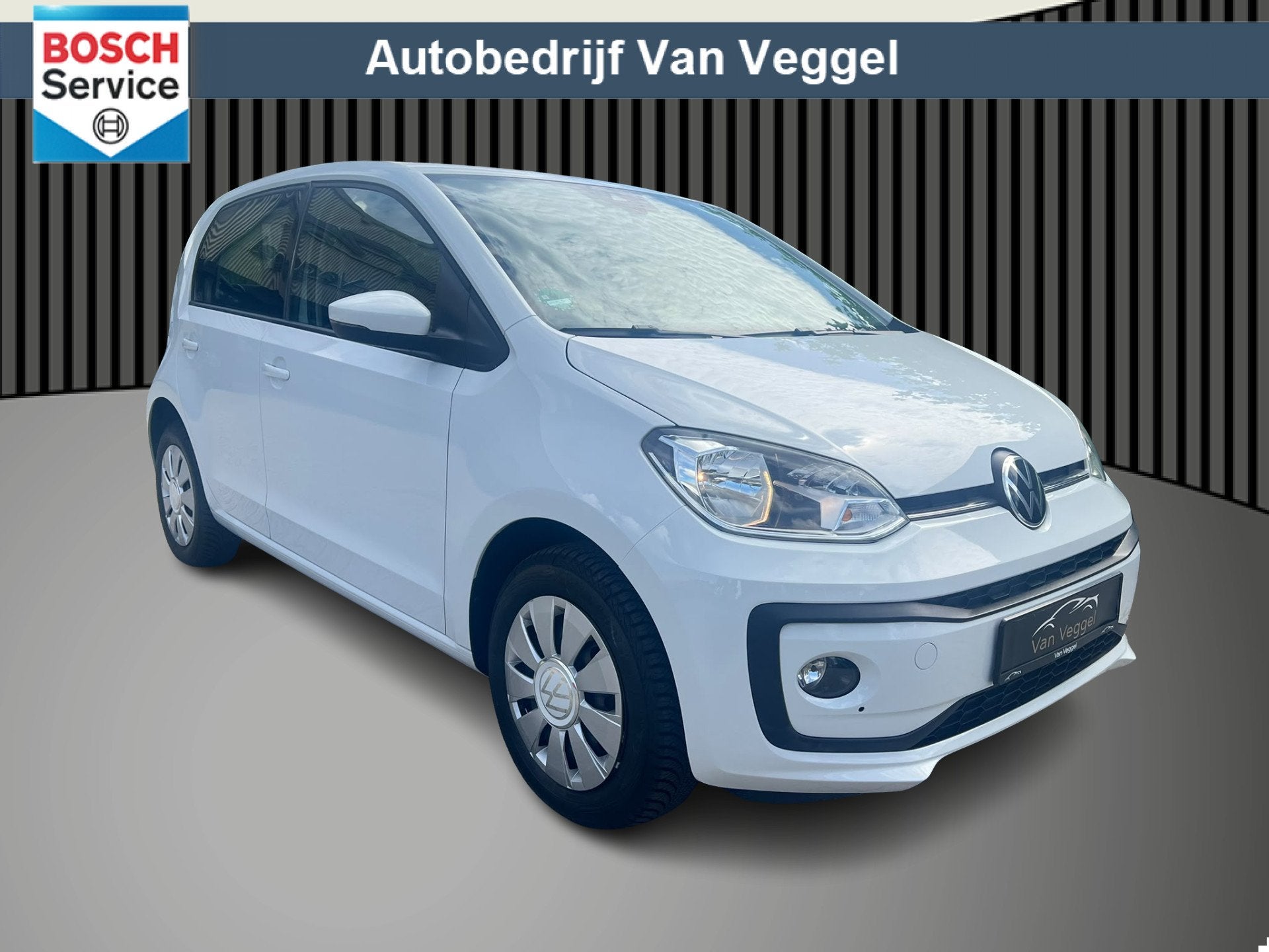 Volkswagen up! 1.0 Airco, stoelverw, elek ramen (bj 2022), Voorwielaandrijving, Stof, Gebruikt, 4 stoelen