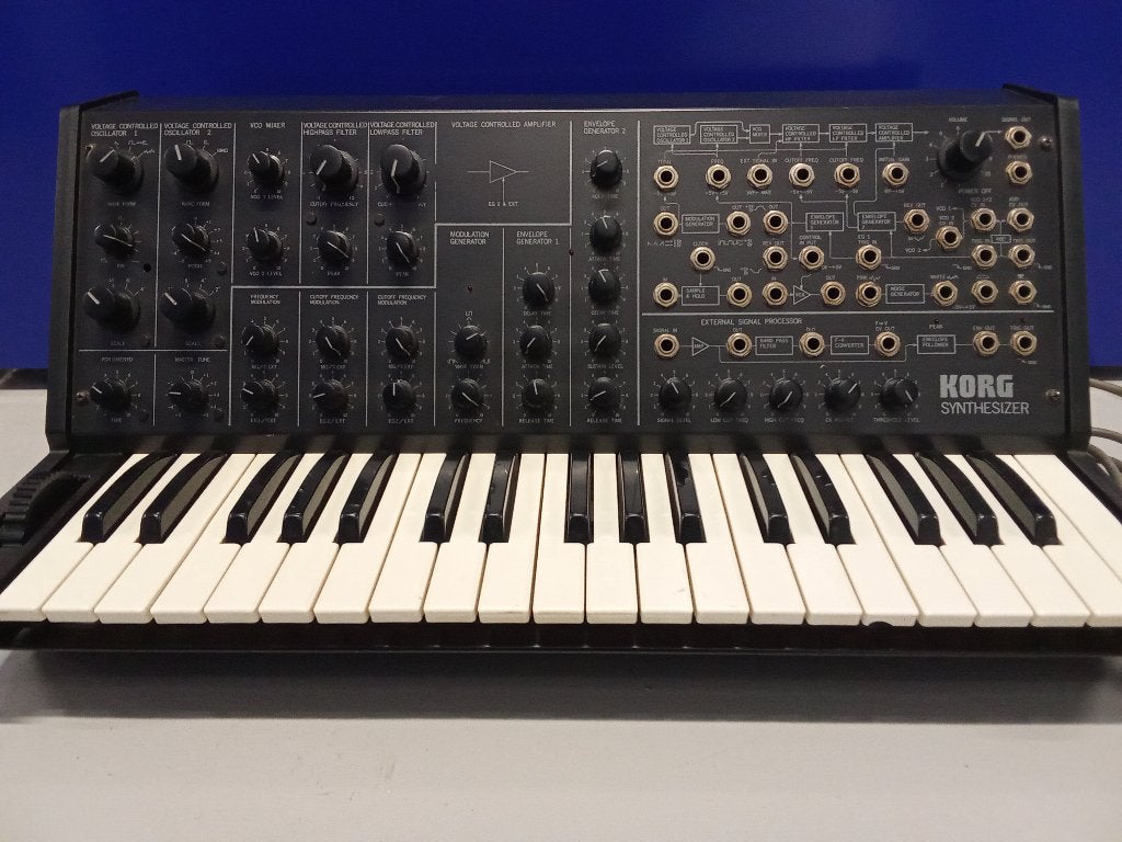Korg MS-20 (Original Vintage Monophonic Synthesizer), Muziek en Instrumenten, Synthesizers, Ophalen of Verzenden, Gebruikt, Overige aantallen