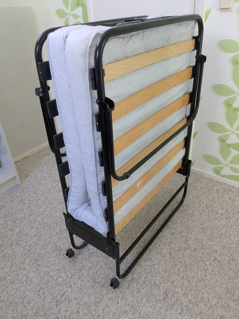 Opklapbed eenpersoons, Ophalen, Gebruikt, 90 cm, Eenpersoons