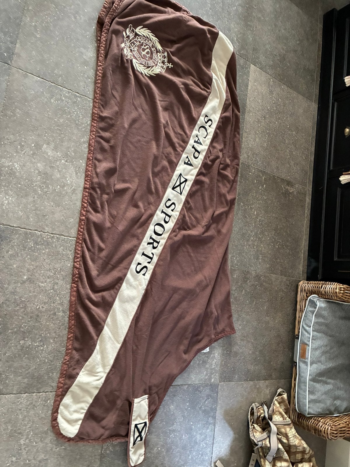 Scapa fleece /showdeken mt 205, Ophalen of Verzenden, Zo goed als nieuw