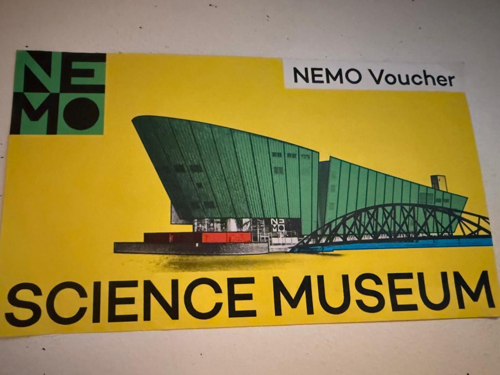 Voucher NEMO Science Museum Amsterdam, Tickets en Kaartjes, Musea, Eén persoon, Ticket of Toegangskaart