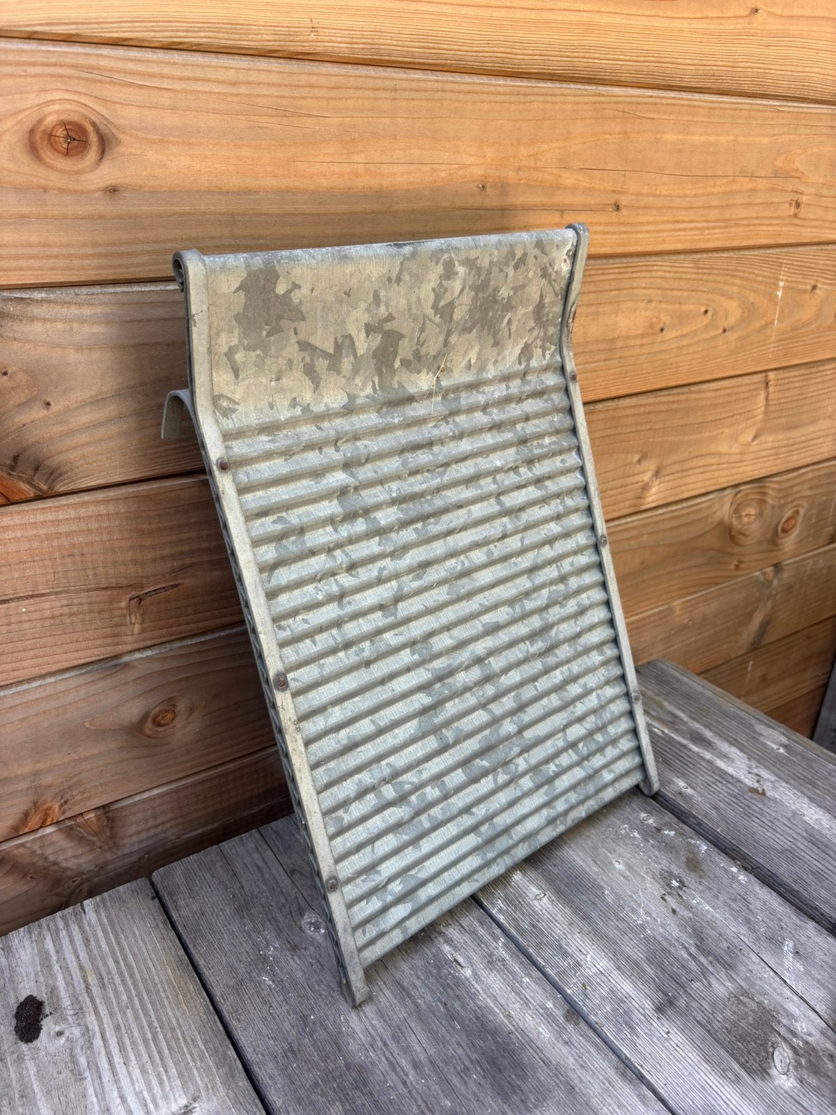 antiek zinken wasbord, Ophalen of Verzenden